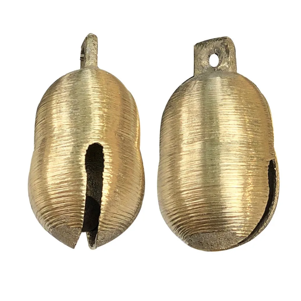 Cow Horse Sheep Dog Cattle Grazing Bell Anti-Lost Brass Bell 2 Size vintage jingle bells copper bells