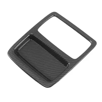 

Water Cup Cover Trim Holder For Honda Accord 2018 2019 1* ABS Carbon Fiber Style Black