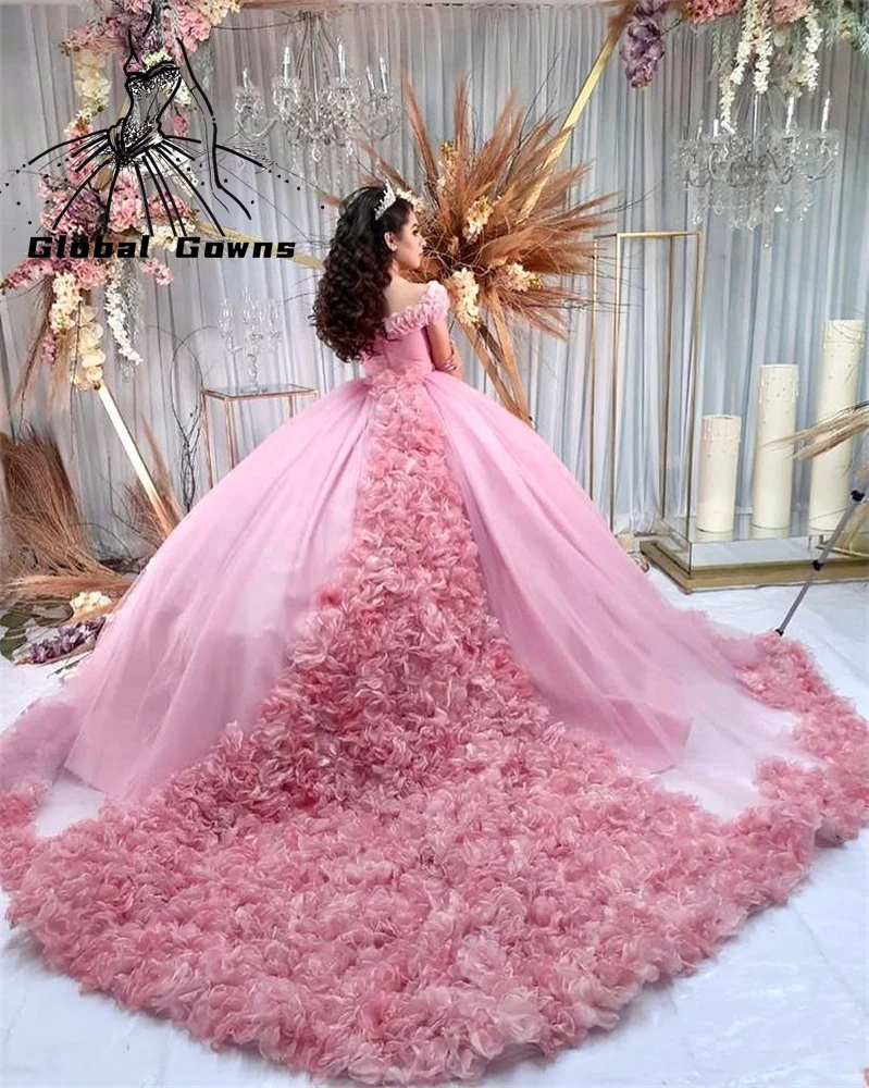 cinderella pink ball gown