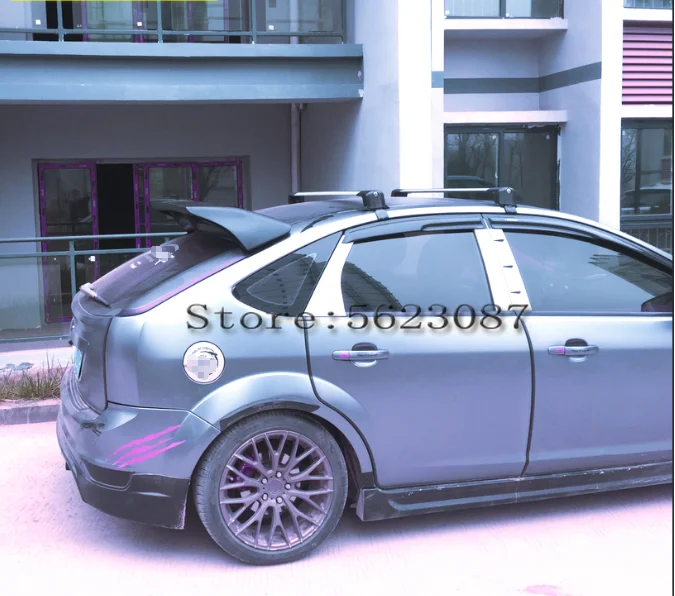 Большой спойлер для Ford Focus RS 2005 до 2014 Высокое качество ABS Материал заднее окно