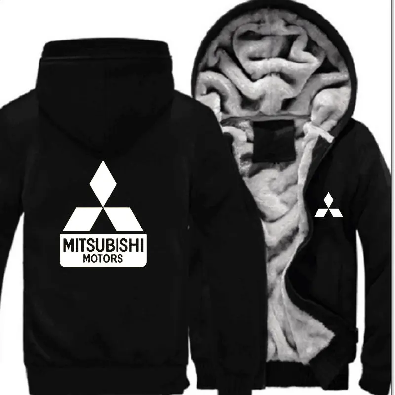2020 удобная мужская женская куртка Mitsubishi Motors на заказ толстовка с капюшоном
