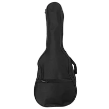 Гавайские гитары укулеле Gig Bag мягкий удобный наплечный чехол с ремнями черный для 21 дюймов Uke