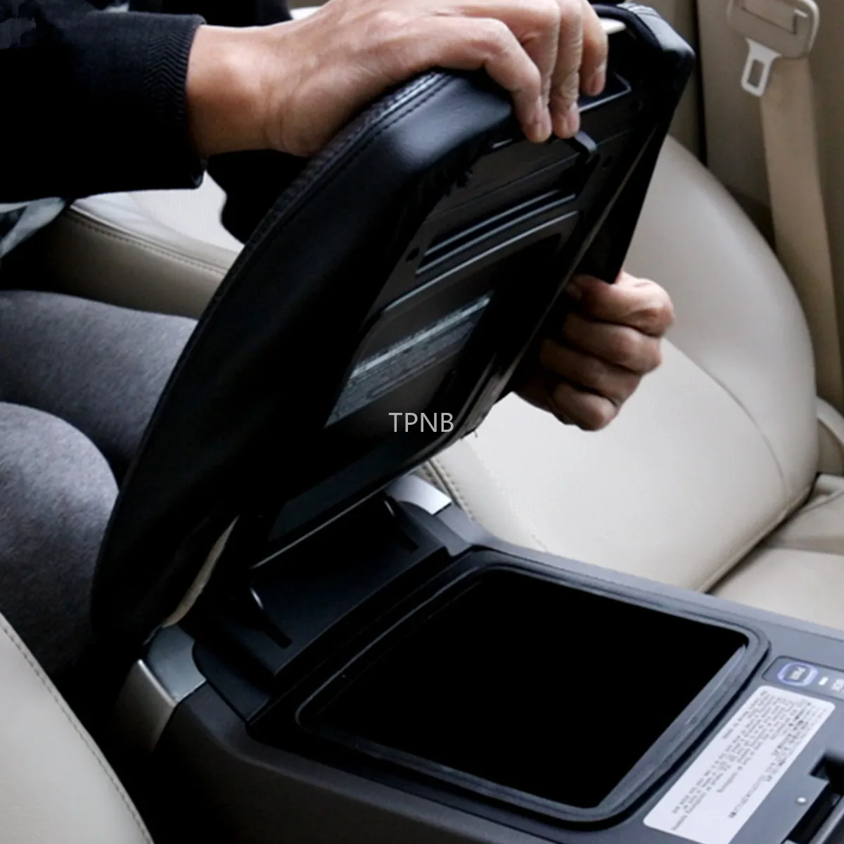 Фото Carbon Fiber Protective Cover for Handrail Case  Toyota Land Cruiser Prado 120 2003 2004 2005 2006 2007 2008 2009 Year №3