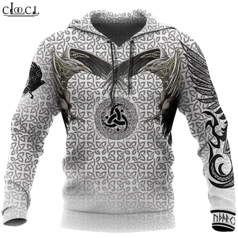 

CLOOCL Viking Vegvisir Circle Tattoo 3D Print Hoodie and Sweatshirt Harajuku Fashion Hoodies Unisex Casual Pullover Zipper Coat