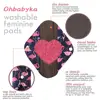 10pcs Reusable Bamboo Cloth Pad Hygiene Menstrual Panty Pad Washable Menstrual Pad Mama Sanitary Towel Pad Feminine For Lady 3