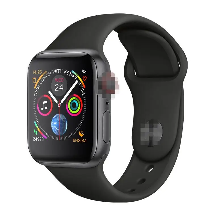 IWO 8 PLUS Смарт часы сердечного ритма Беспроводное зарядное устройство SmartWatch 44 мм браслет серии 4 обновление для iPhone Android телефон