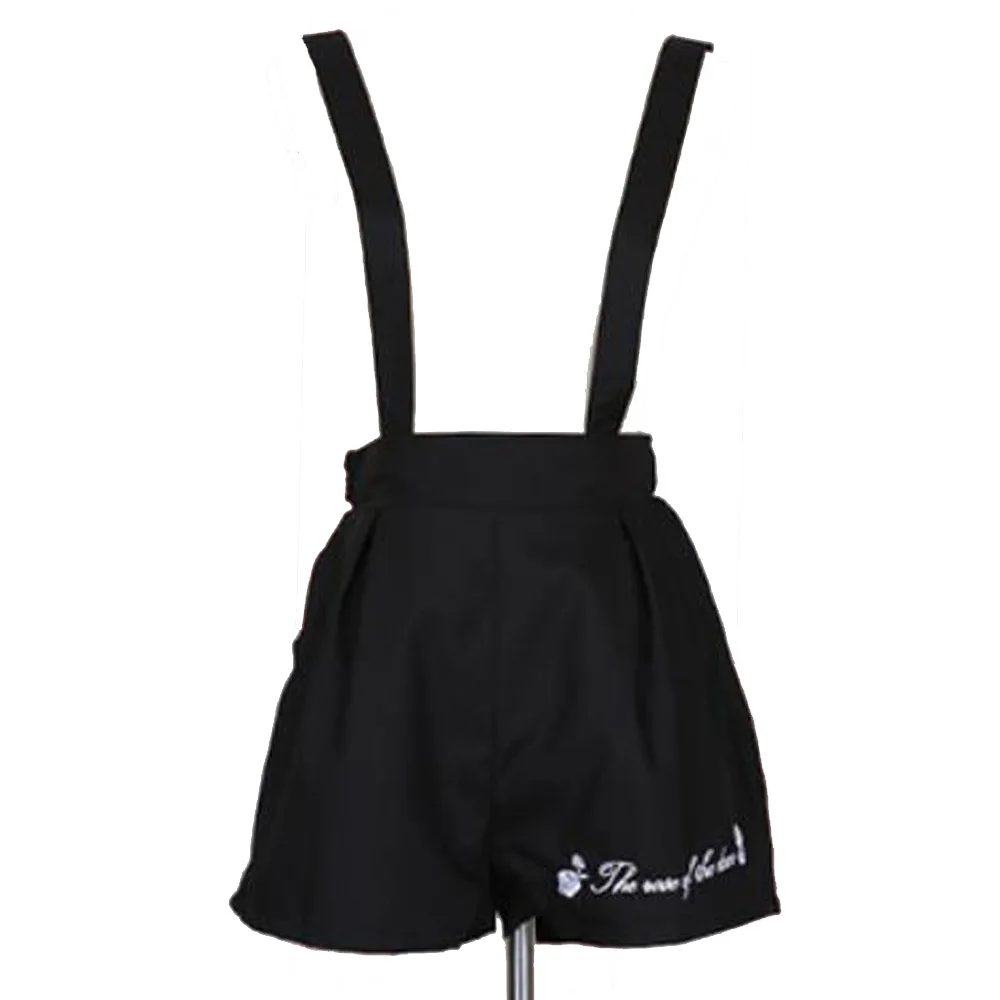 Womens Suspender Shorts Lolita Style 