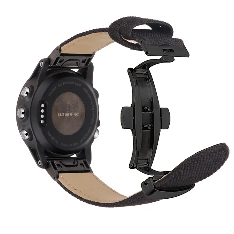 Высококачественный ремешок для часов Garmin Fenix 5X5 Plus 3 3HR 6S S60, быстросъемный нейлоновый браслет для Garmin Fenix 5 Band