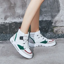 Женские теплые ботинки уличная зимняя легкая обувь высокие Прочные Женские зимние ботинки обувь zapotos mujer DC-71