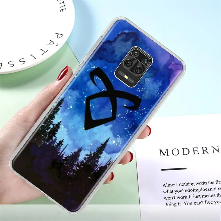 shadowhunters Phone Case for Xiaomi Redmi Note 9 Pro 8T 9S 7 8 Pro 9A 9C 7A 8A K20 K30 Pro Hard Cover 