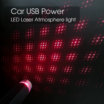 

Mini Car Roof Star Night Light USB Projector Atmosphere Galaxy Lamp Ceiling Decoration Light