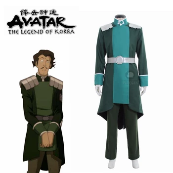 

Anime Movie Avatar The Legend of Korra Cosplay Bolin Costume Full Set Adult Men Outfits Custom Made