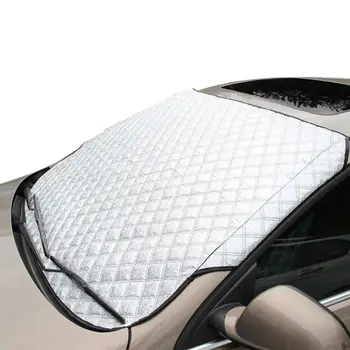 

Car Windshield Sunshade Dust Cover Automobiles Rain Ice Snow Protector Anti Heat Front Window Thick Car SUV Cover