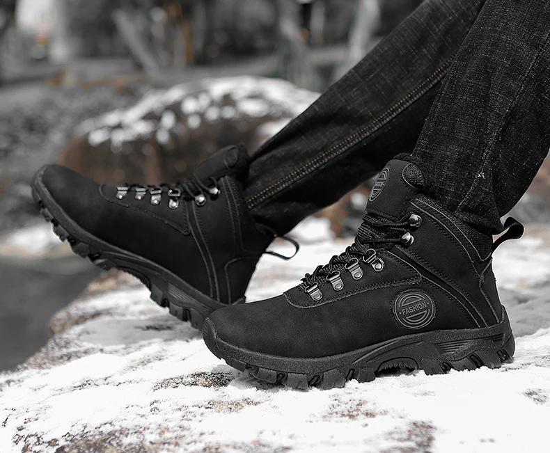 Зимние мужские ботинки с мехом; мужские кроссовки; теплая спортивная обувь для мужчин; обувь для бега и прогулок; спортивная обувь; Hombre