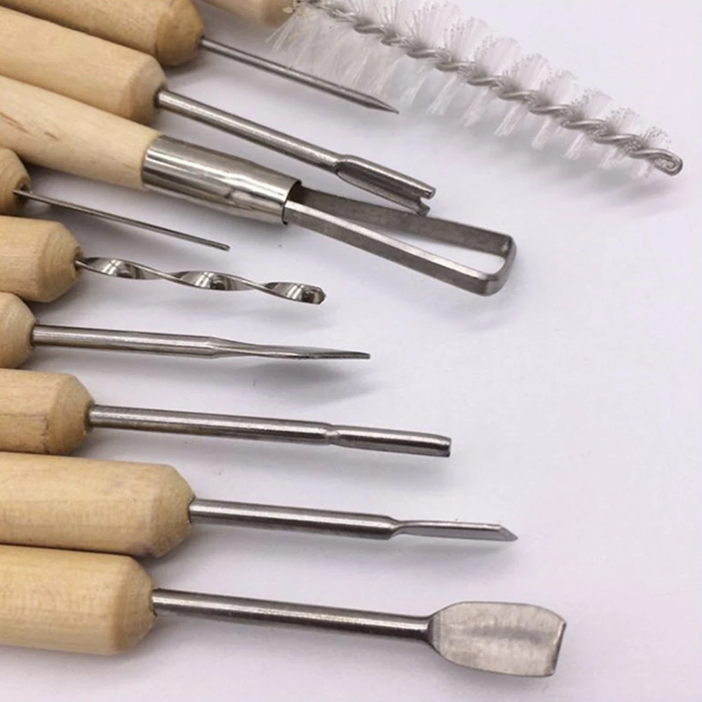 11 шт DIY глина для художественных работ инструменты гончарного дела набор ремесел