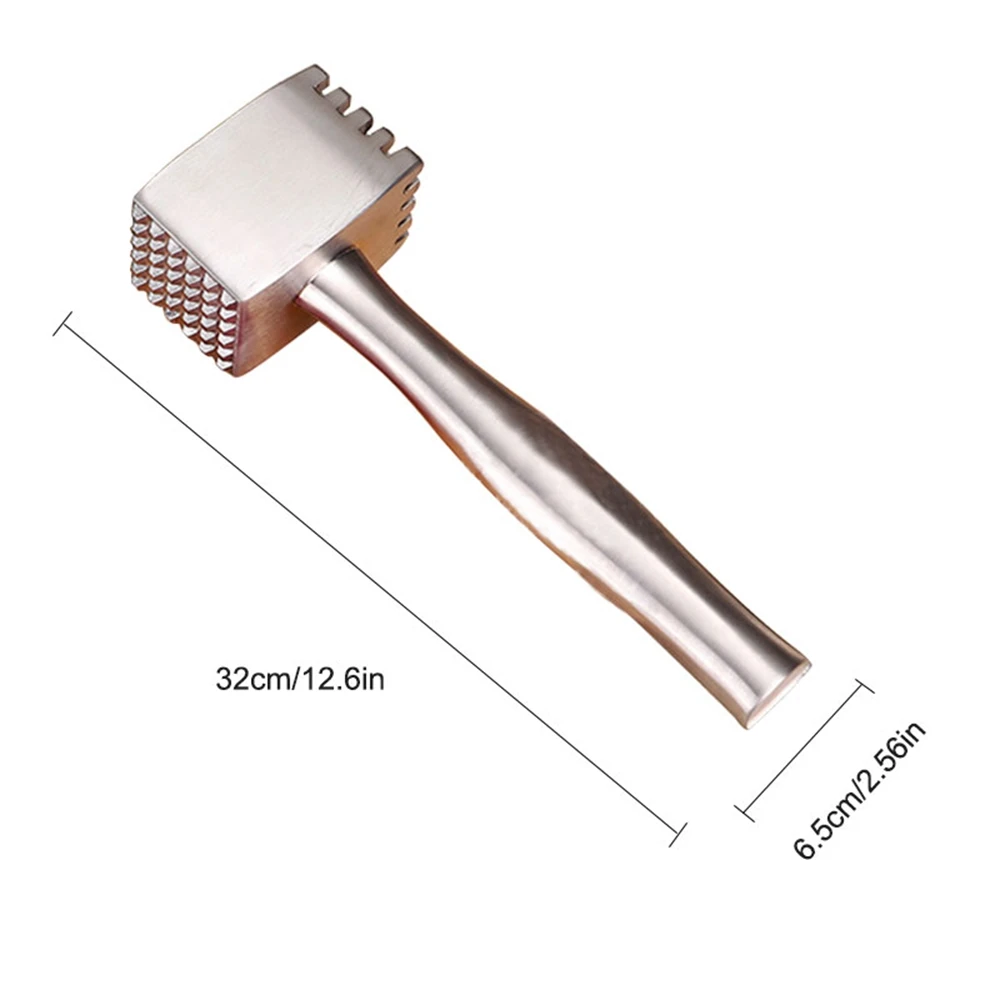 Новинка, 2 размера, молоток для мяса из нержавеющей стали, кухонный инструмент для размягчения мяса, инструмент для стейка, говядина, свинина, курятина, молоток для овощей, кухонные инструменты