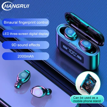 

Wireless headphones Touch Control headset tws bluetooth earphone 2000mAh Charging Box Sport Waterproof беспроводные наушники