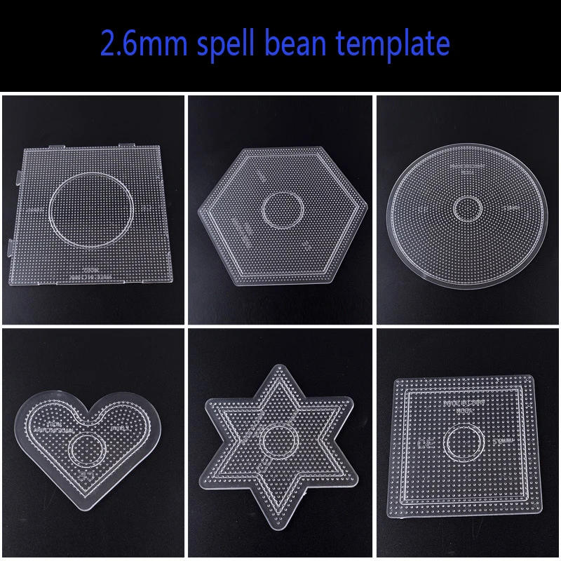 

2.6mm perler toy Hanging boards for hama beads toy DIY educational puzzle template accessories handmaking