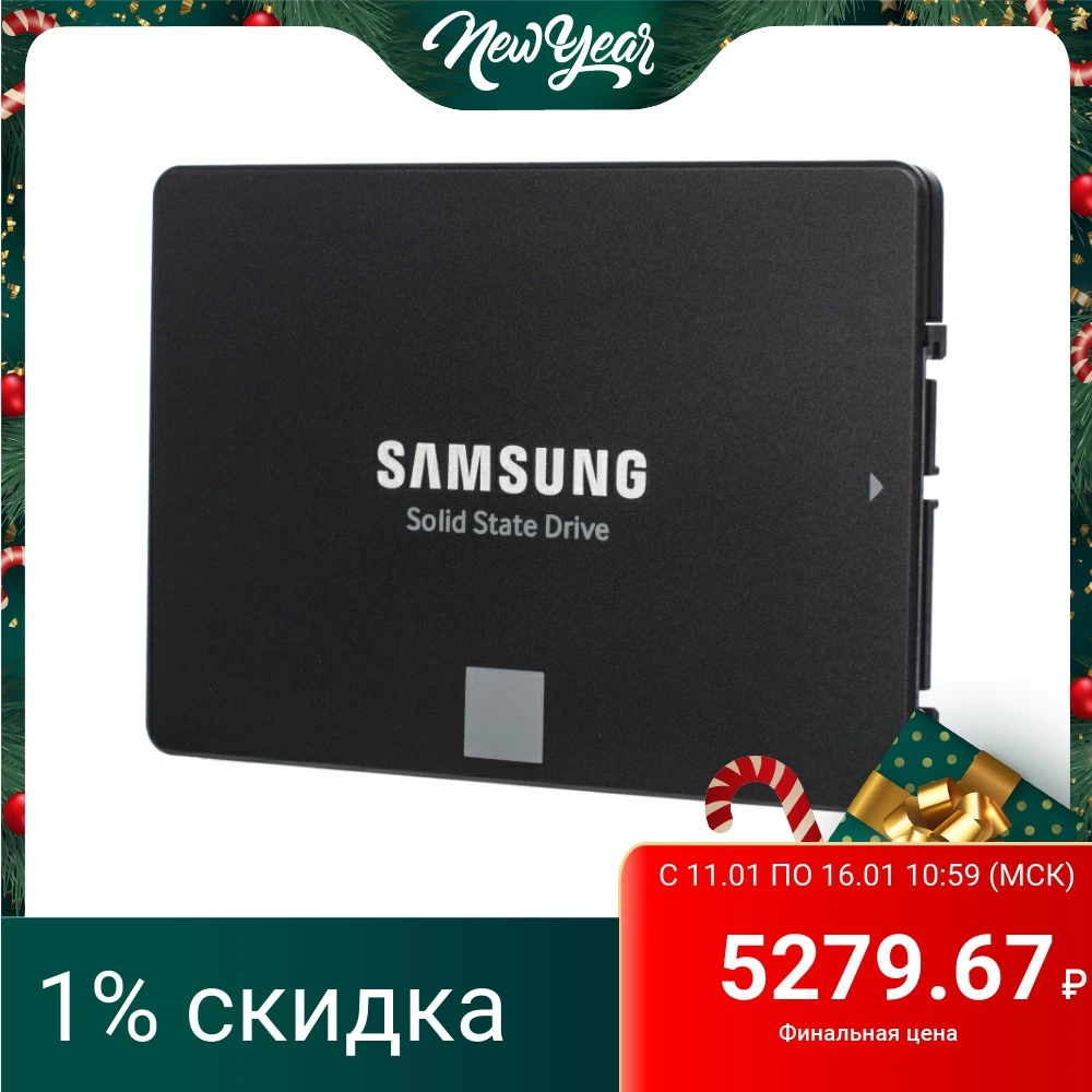 Накопитель SSD Samsung SATA III 500Gb MZ 76E500BW 860 EVO 2.5&quot 76E500BW|Внутренние твердотельные