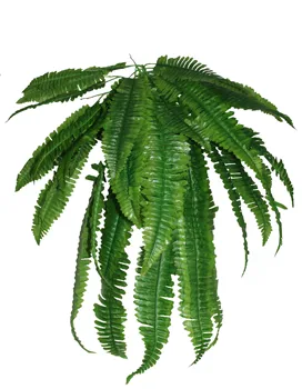 

Free Shipping 31" Large Artificial Imitation Boston Fern Bush Plant Green Decorative for Room Garden and Wedding Pteridophyllum