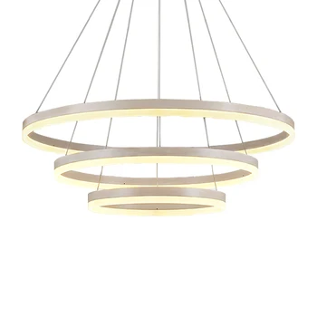 

Modern Minimalist Led Living Room Pendant Round Nordic Restaurant Pendant Creative Personality Bedroom Study Lamp Lighting