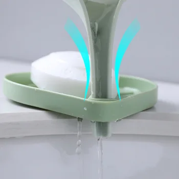 

Petal Soap Box Creative Water Draining Soap Holder Household Bathroom Bathroom Soap Dish Laundry Soap Holder