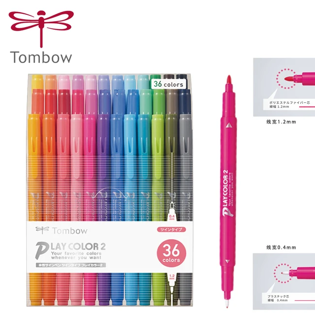 Tombow Dual Brush Pen Watercolor  Tombow Dual Brush Markers - Brush Pen  Set - Aliexpress