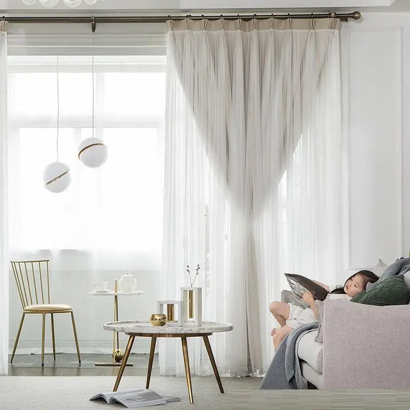 Спальня кухня Voilage Fenetre Firanki Na Okno Vorhang плотные Европейский Cortinas Роскошные Rideaux для гостиная шторы