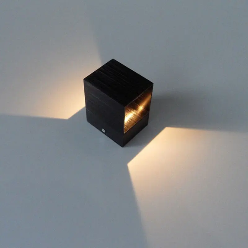 Современный светодиодный настенный светильник RGB с пультом дистанционного управления, 3 Вт, настенный светильник для гостиной, переднего балкона, прихожей, коридора