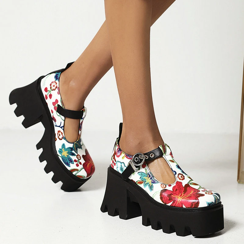 lamoda flower shoes