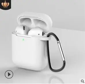 Чехол для наушников Apple Airpods чехол Мраморное прекрасное покрытие для Apple Airpods 2 1 чехол Аксессуары для наушников для Air Pods Box - Цвет: white