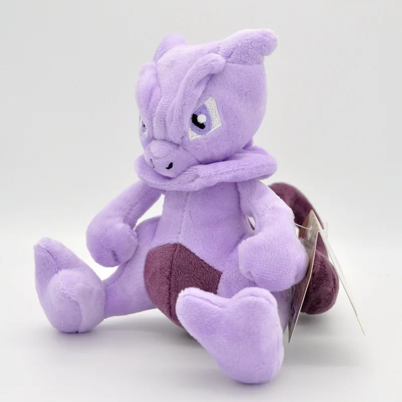 Takara Tomy Pokemon Fit Series pendant Plush Mewtwo Doll for Children Birthday Christmas Gifts