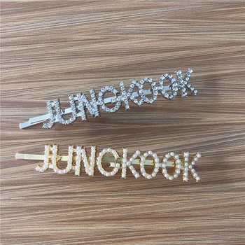

New Fashion Hair Pins JHOPE JUNG KOOK Hairpin Hair Jewelry Headband Hair Jewelry Bangtan Boys Accessories Gift