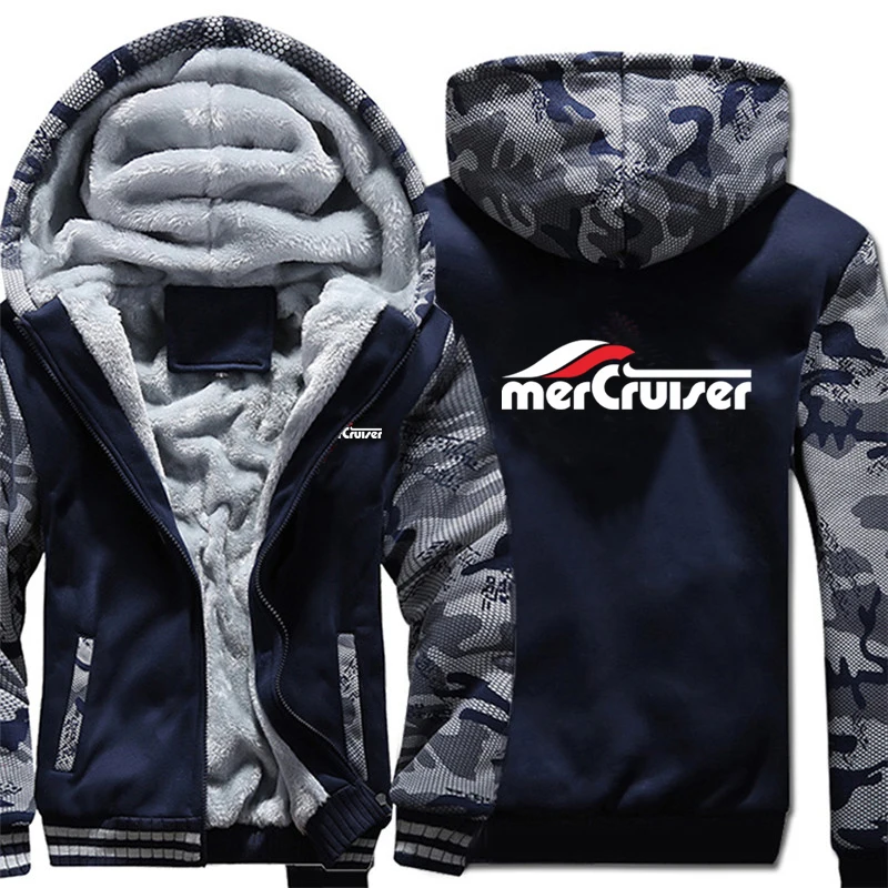 Mercruiser Boating Boat Outboard Hoodies Men Fashion Coat Pullover Fleece Warm Jacket Sweatshirts Hoody 2