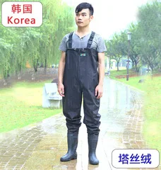 Под Wader ПВХ Нейлон колено Wader лес камуфляж Waders настраиваемые ловить рыбу рыболовные брюки