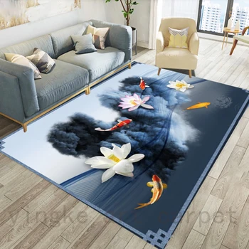 

Hot sale modern style 3D Carpet Large Size Living Room Bedroom Tea Table Rug and Carpet Floor