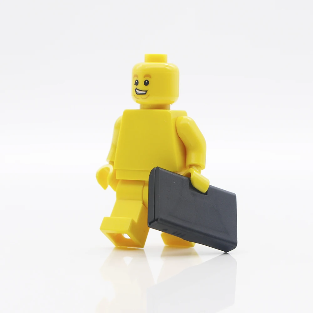 City Accessories Building Blocks Laptop Office House Computer Suitcase MOC Brick Toys For Children Compatible LegoINGlys Friends (2)