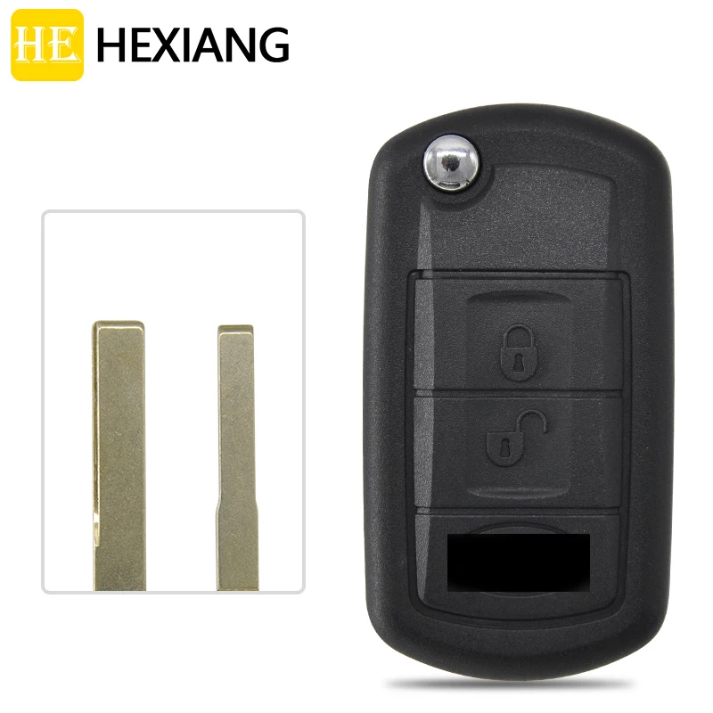 HEXIANG For Land Rover Range Rover  Discovery3 Remote Car Key Shell Case With HU92/HU101Blade
