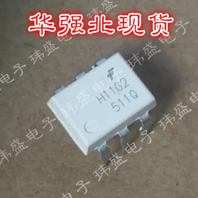 10 шт. H11G2 DIP 6 H11G2M H11G2S|Интегральные схемы| |