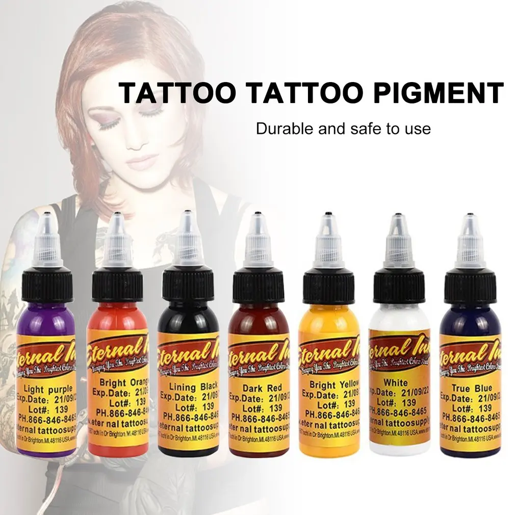 30 мл Профессиональный Модный пигмент для тату, мазь для тату, салонный персональный инструмент для тату, пигментные инструменты