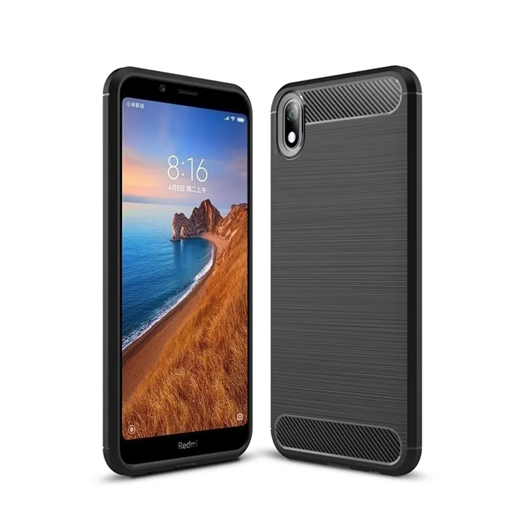 Для Xiaomi Redmi 7A MiCC9 CC9E 9 SE чехол Бампер Мягкий ТПУ силиконовый чехол карбоновый армированный чехол s для Redmi Note 5 6 7 Pro Чехол