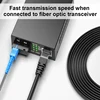 SC UPC to SC UPC Fiber Optic Drop Cable Single Mode Simplex 2.0mm Outdoor Fiber Optic Patch Cord Optical Patch Cable ► Photo 2/6