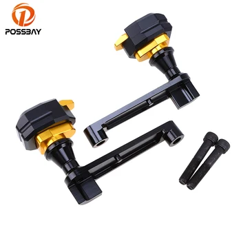 

POSSBAY Motorcycle Frame Slider Anti Crash Pad Protectors Cafe Racer Slider Para Moto MTB For Honda CBR1000 2008-2016
