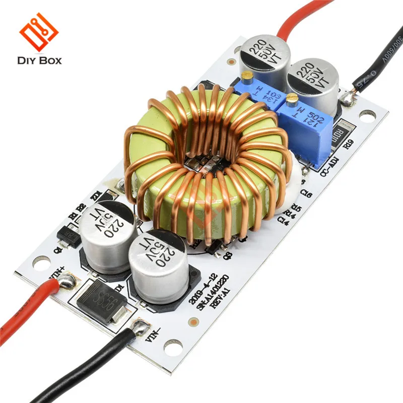 250W 10A 8 5 48V DC Step Up повышающий преобразователь постоянного тока модуля Напряжение