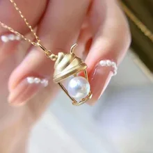 

925 Silver Half Hole Eye Pins Beads End Caps Top Drilled Pendant Bails Connector For DIY Jewelry Accessories No Pearl No Chain