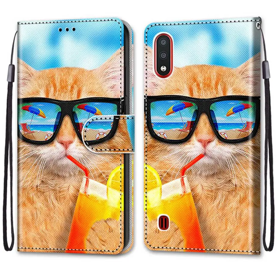 三星 M01 #A05喝汽水猫 -1