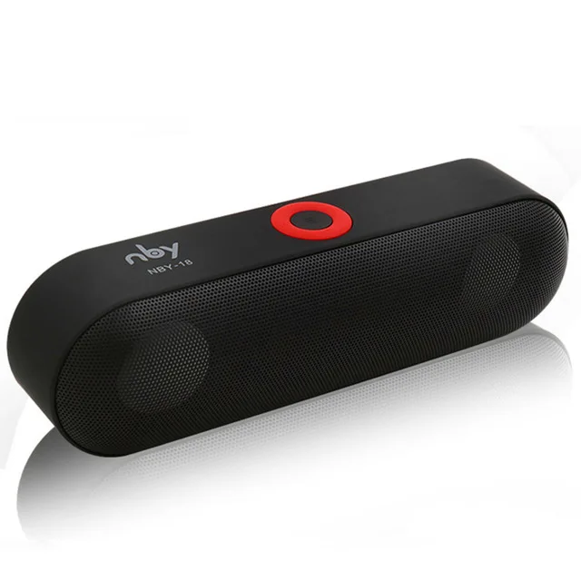 nby18 Black BY6610 Портативный 10 Вт динамик беспроводной открытый Bluetooth динамик 3D стерео объемный громкий динамик звуковая система Динамик s компьютер - Цвет: nby18 Black
