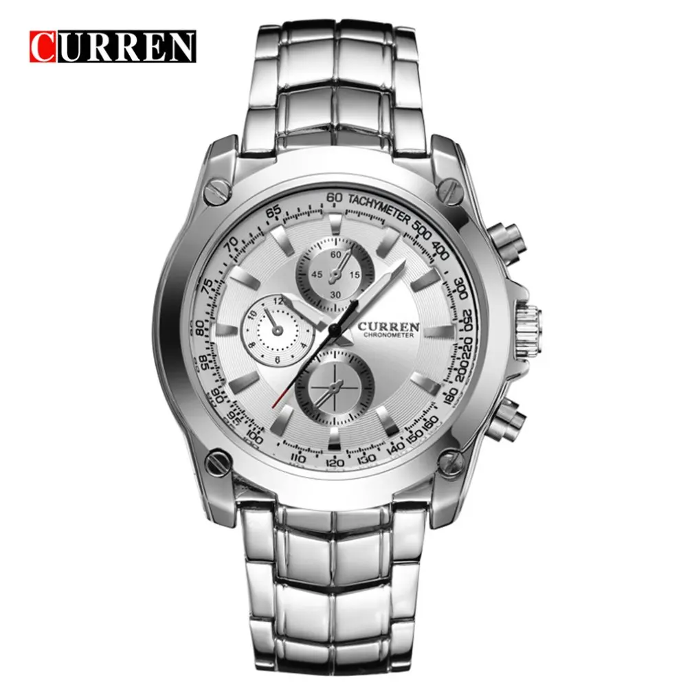 Carrian 8025 часы для взрослых мужские часы высокого качества водонепроницаемые часы кварцевые часы мужские часы со стальным ремешком