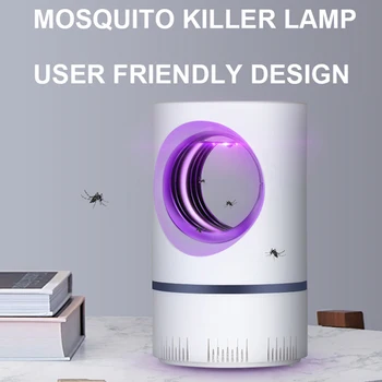 

Low-Voltage LED Mosquito Killer Lamp UV Night Light USB Insect Killer Bug Zapper Mosquito Trap Lantern Repellent Lamp for Home