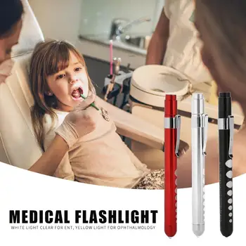

Medical LED Flashlight Pen First Gear White Light IP44 Waterproof Portable First Aid Work Torch Lamp for Otolaryngology
